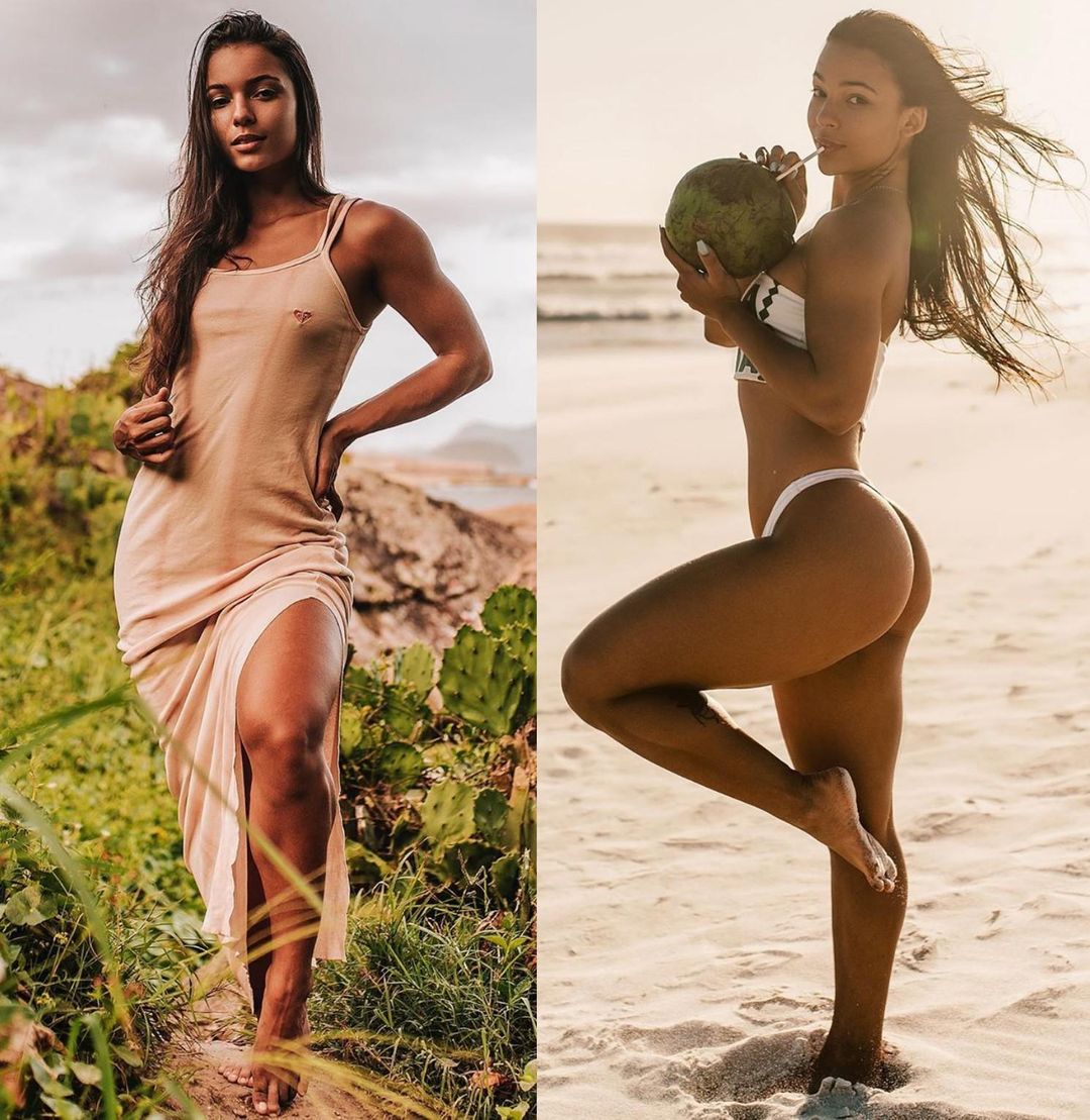 Brazilian fitness model Thamires Pazz