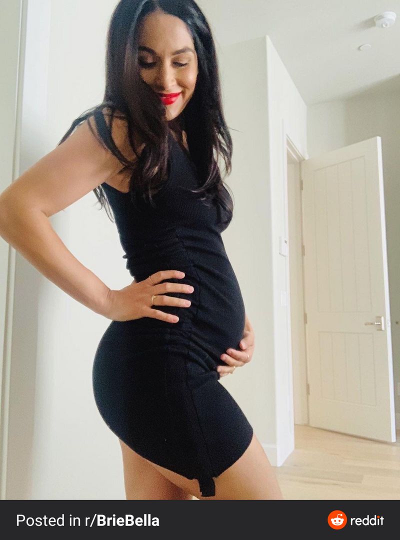 Brie Bella (wrestler) a few weeks ago