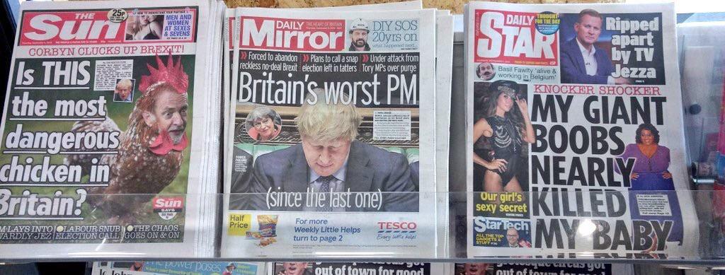 British media in a nutshell