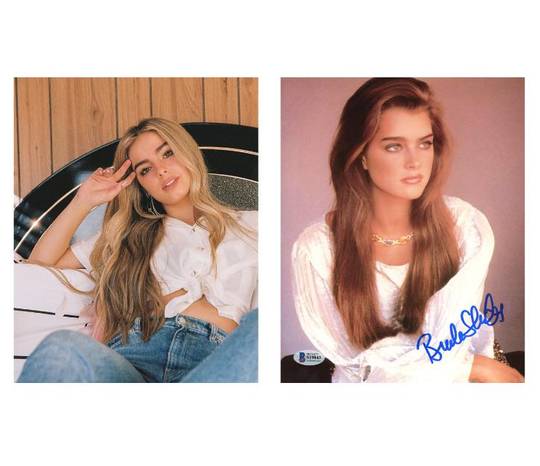Brooke Shields and Addison Rae