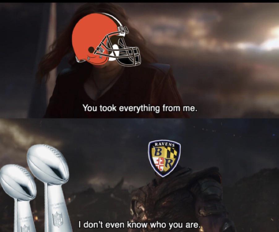 Browns fans complaining about something that happened over 20 years ago