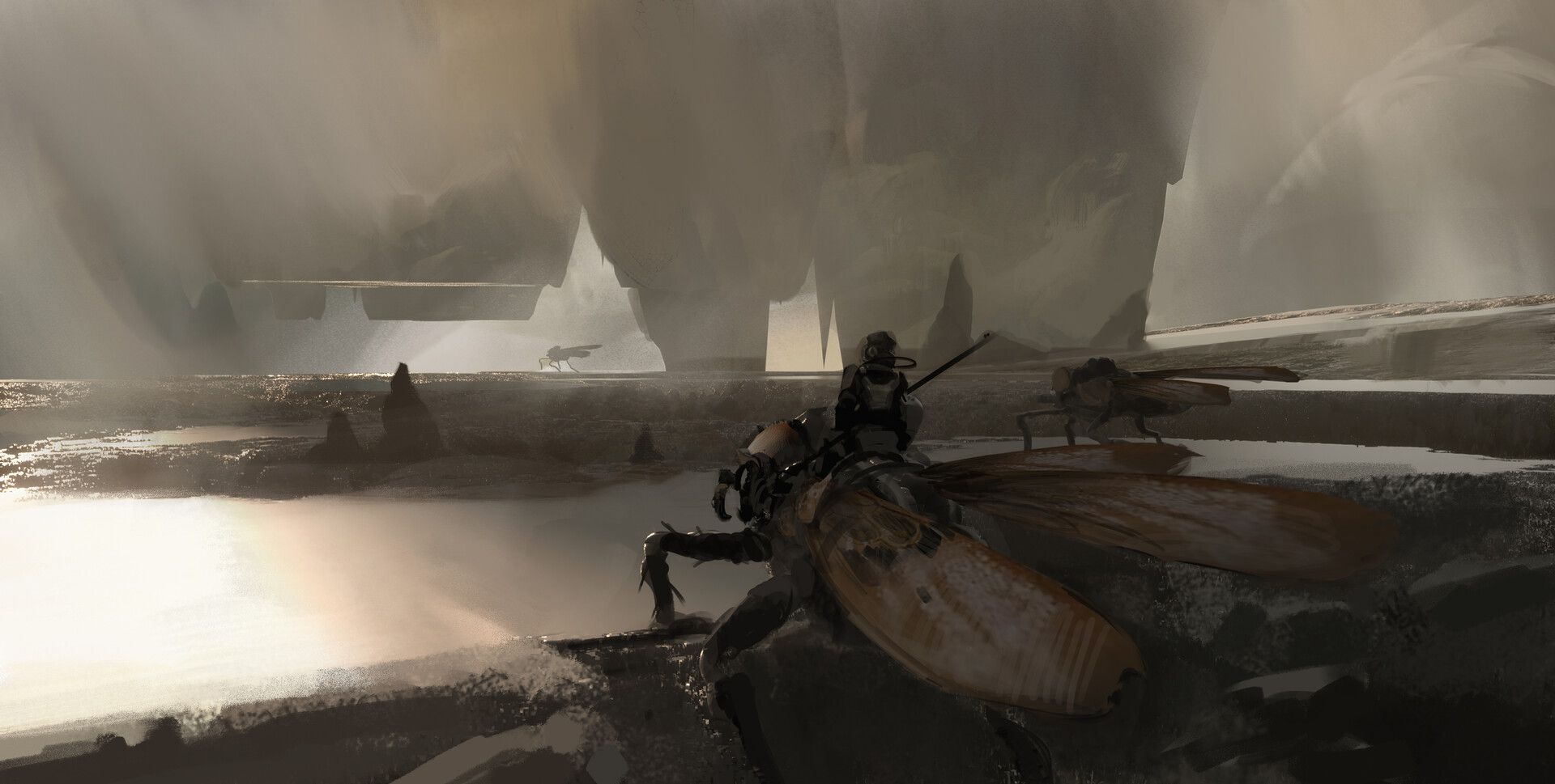 Bug Riders by Wadim Kashin