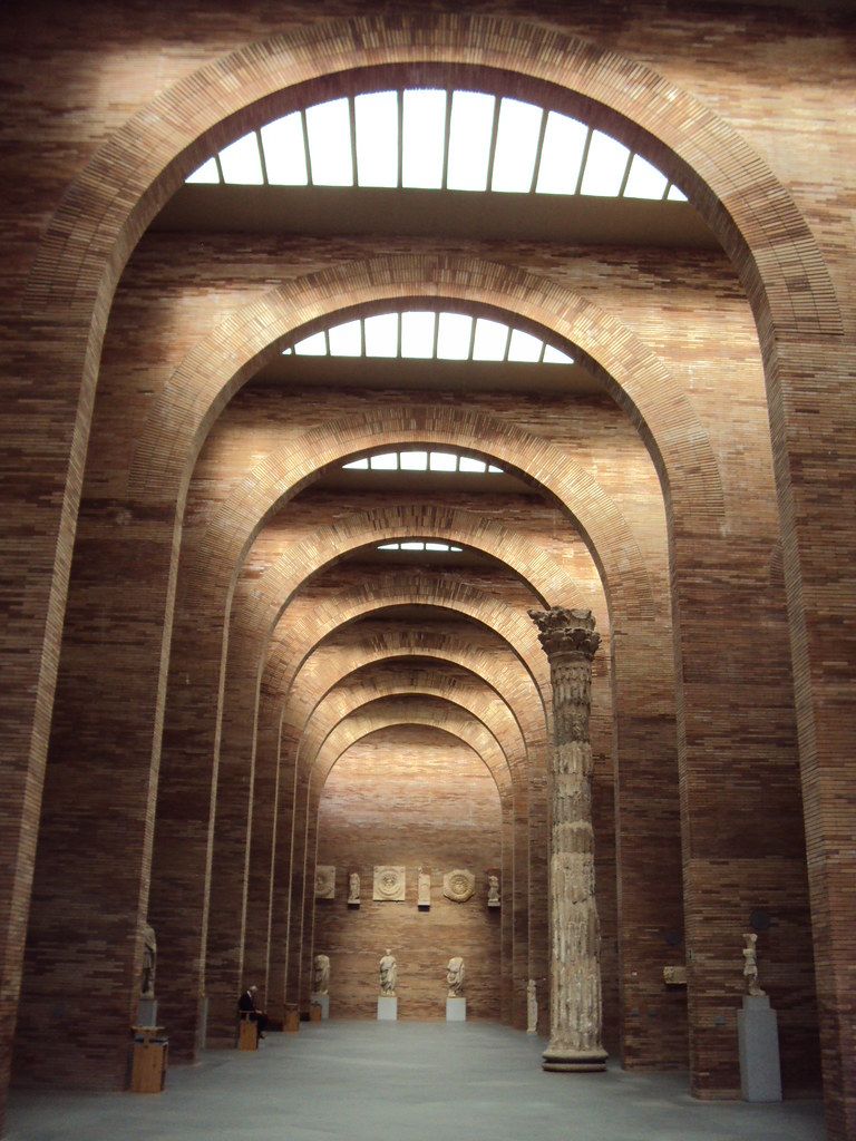 [Building] National Museum of Roman Art by Rafael Moneo, Merida, Spain (1986)