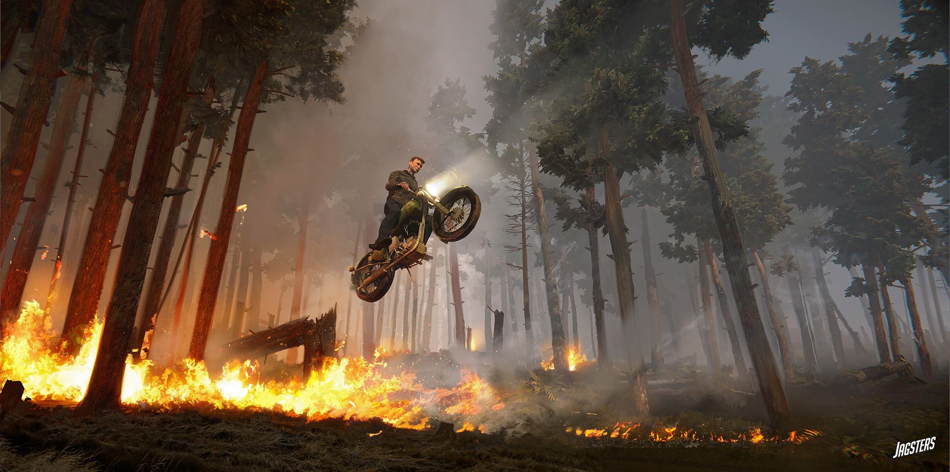 'Burning Forest' by Bram Sels