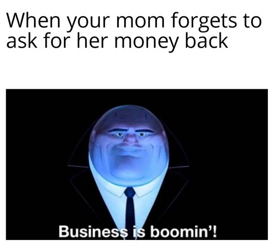 Business is booming