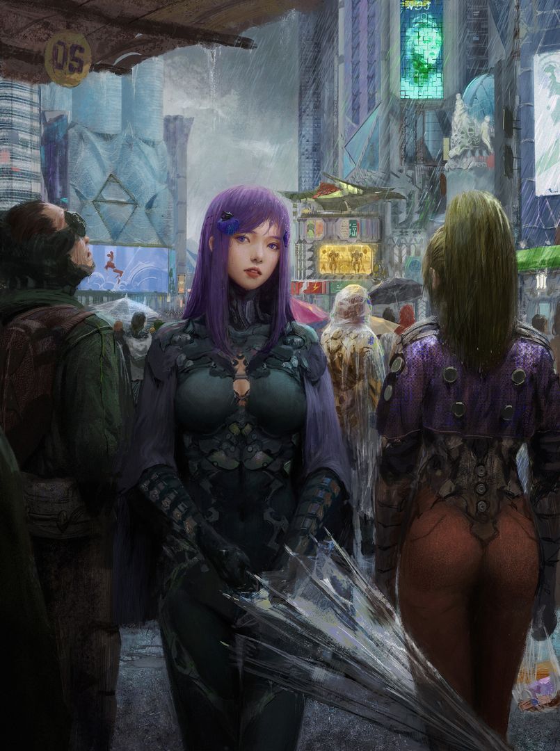 雨天~ by Xuan Liu