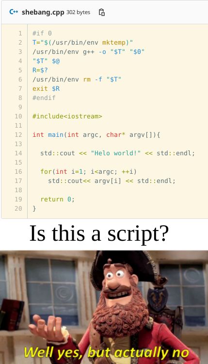 C++ script | Scrolller