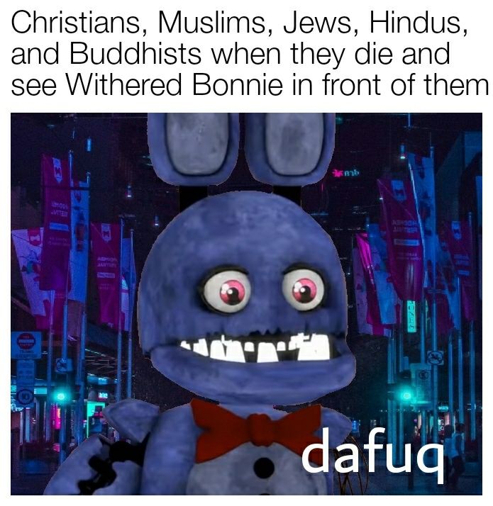 Can we invest in "Cursed Bonnie" memes?