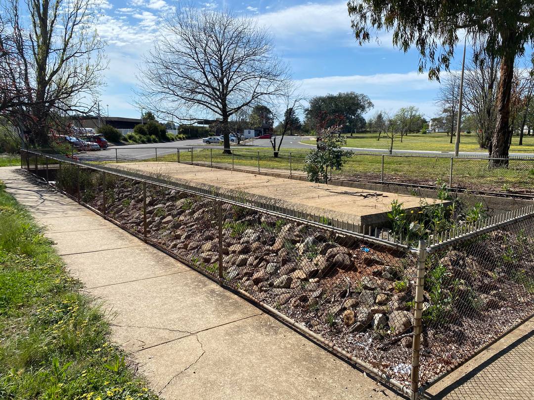 Canberra train station. What use to be here?