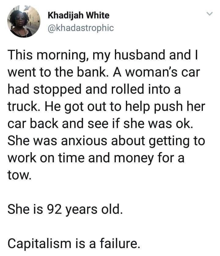 Capitalism is a failure