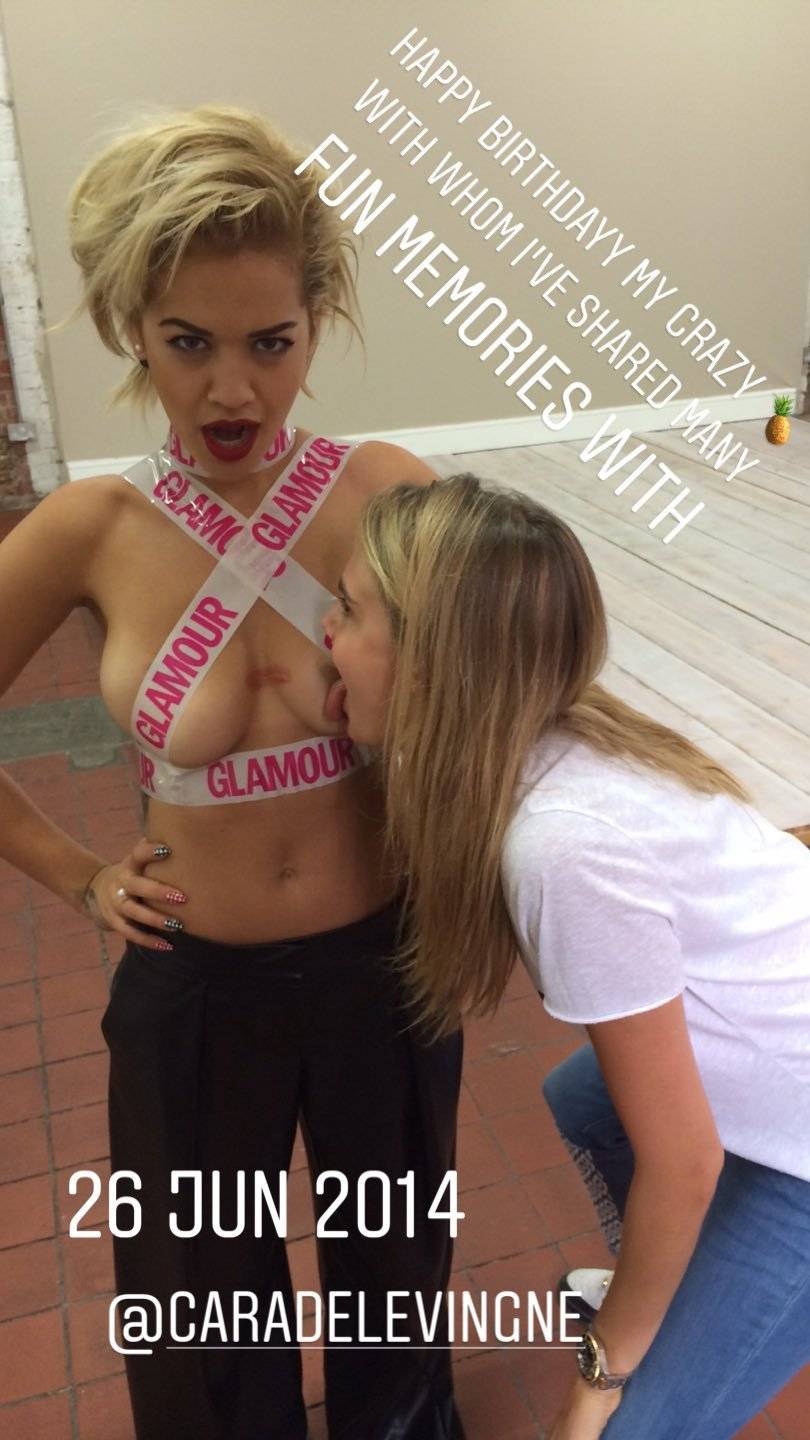 Cara Delevingne &amp; Rita Ora