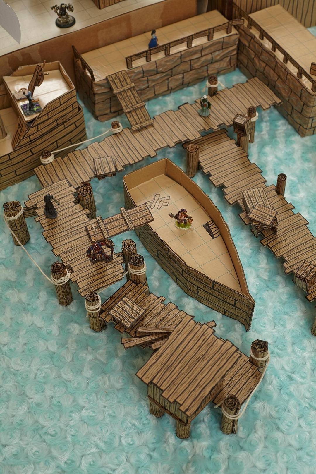 Cardboard docks