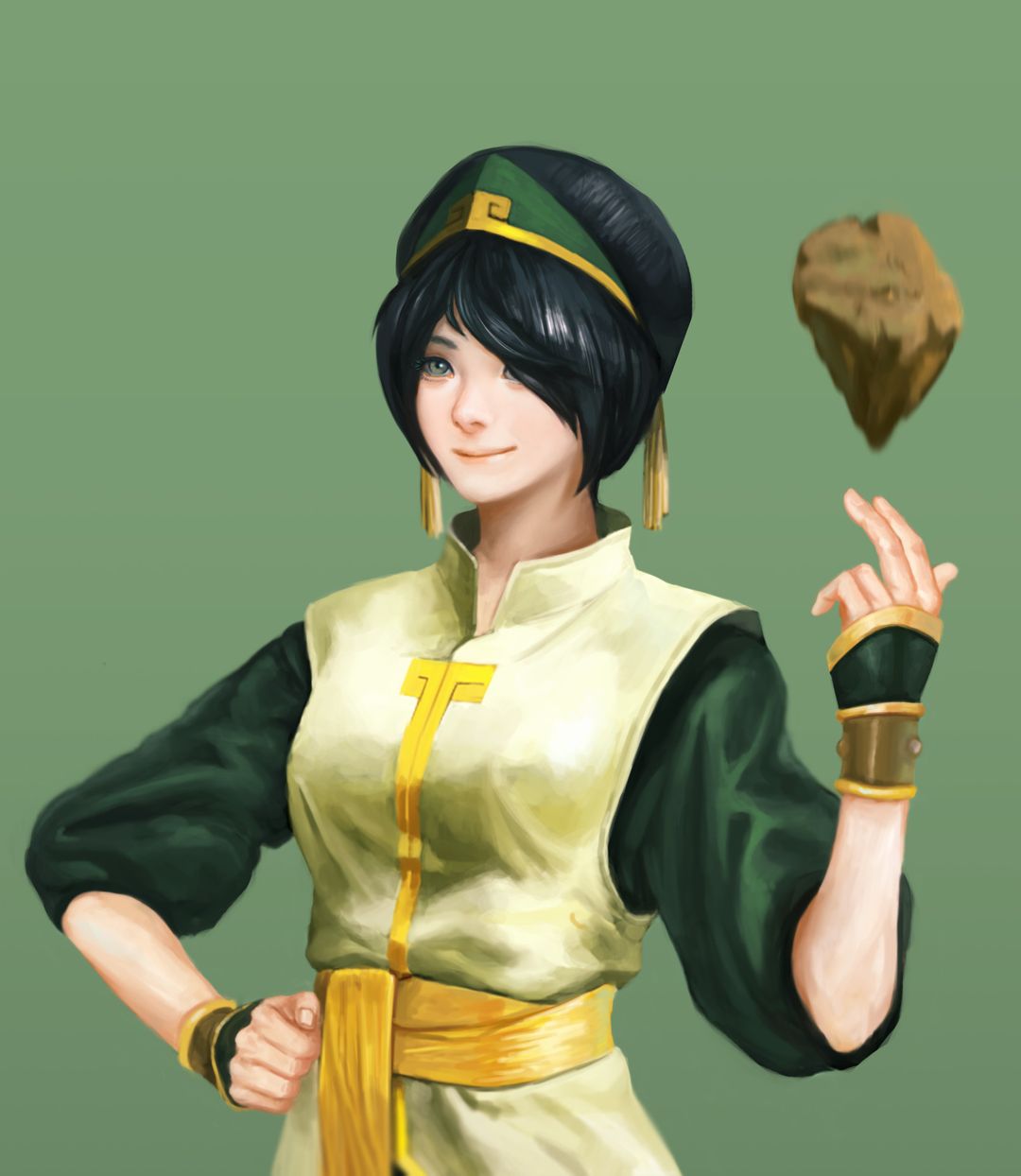 Cartoon Characters Doodles(Toph Beifong) by Hyun sung oh.