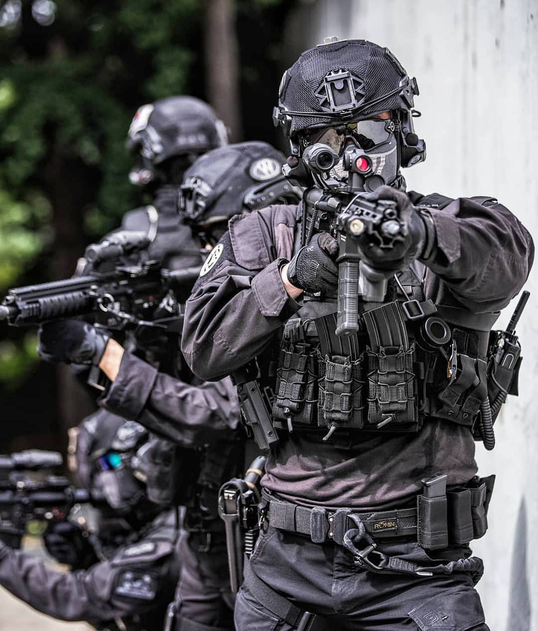 CAT (Counter Assault Team) members of South Korea's Presidential ...