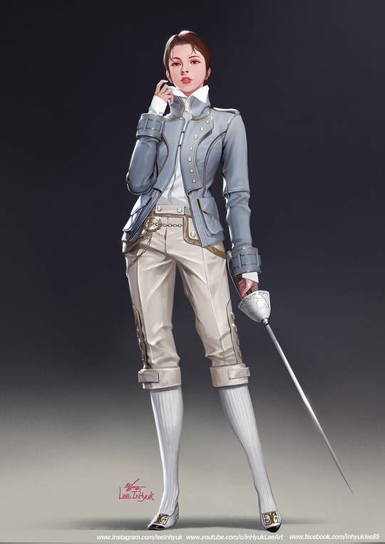 Character Design by InHyuk Lee