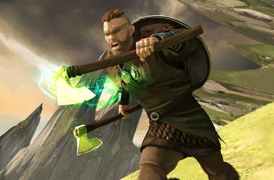 Charge Axe by Sam Kanios