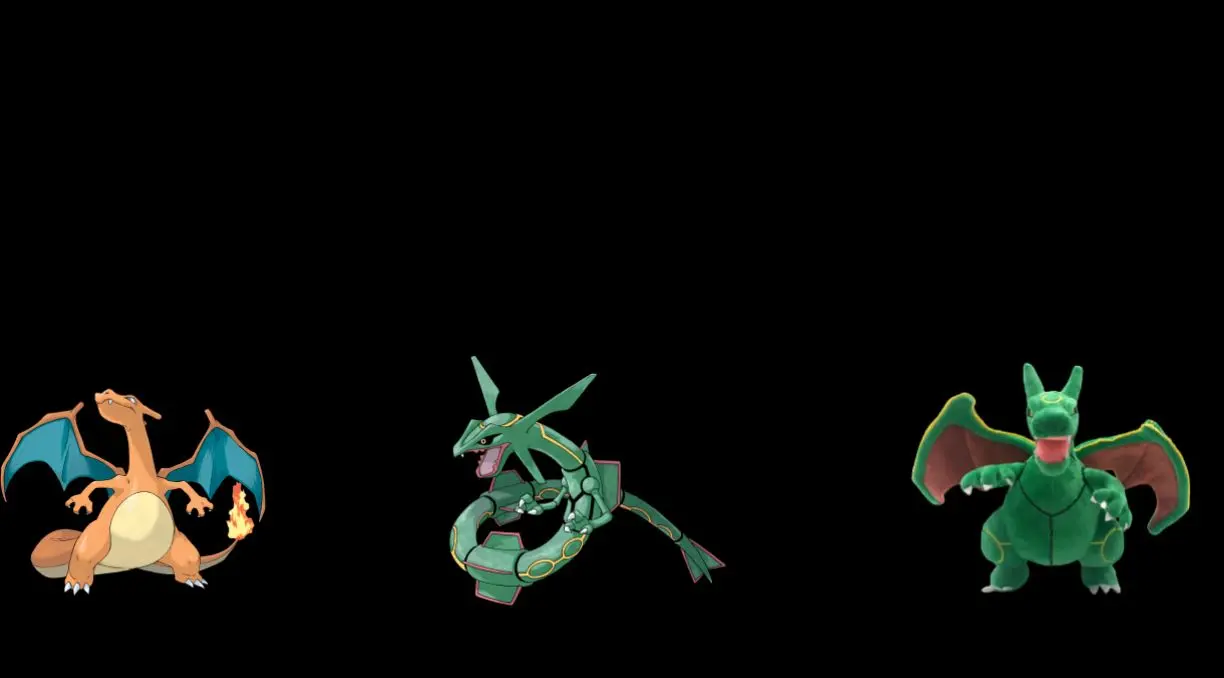 Charizard + Rayquaza = Rayquazard | Scrolller