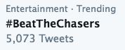 chasers?? Twitter is plotting against us