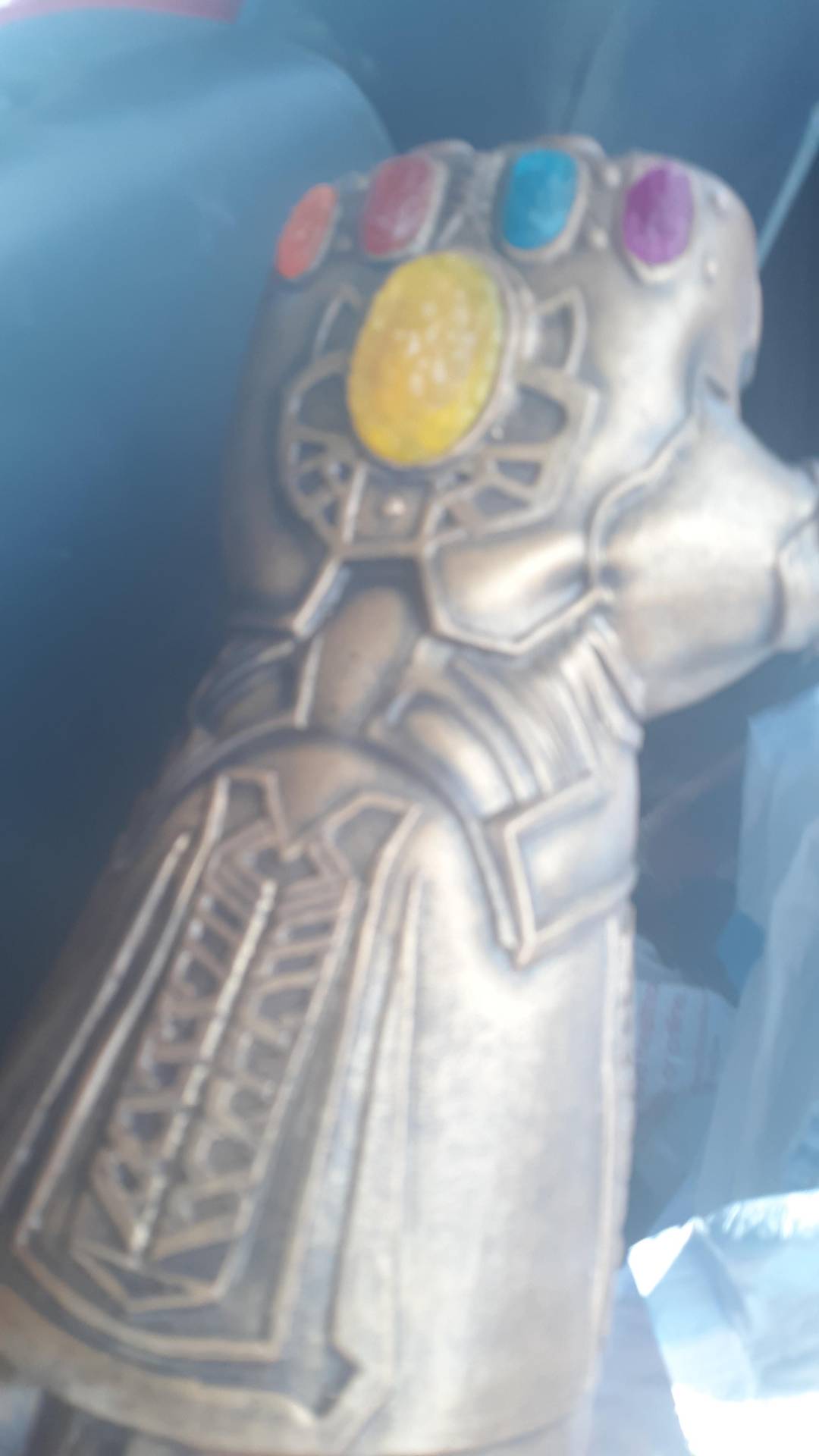 Check out this Infinity gauntlet I got for $5!