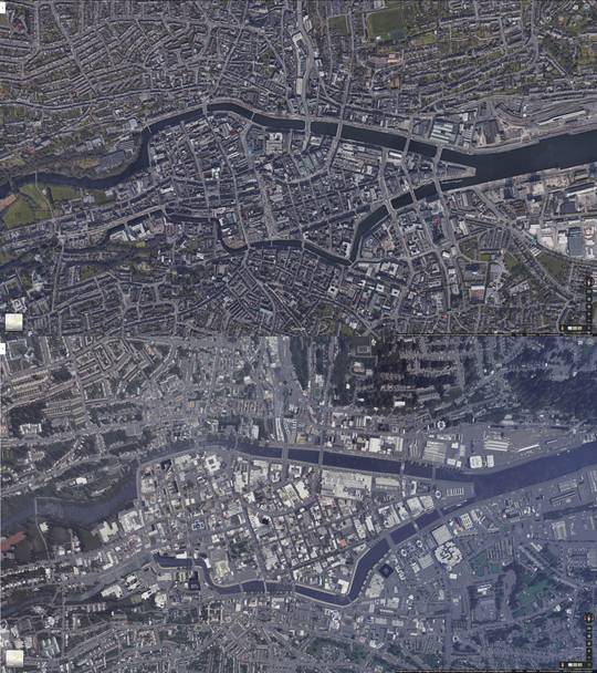 Cities Skylines vs Google Maps 2020 Edition (Cork, Ireland)