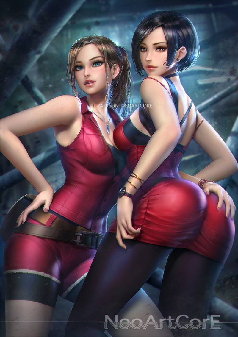 "Claire &amp; Ada" by Nudtawut Thongmai (NeoArtCorE)