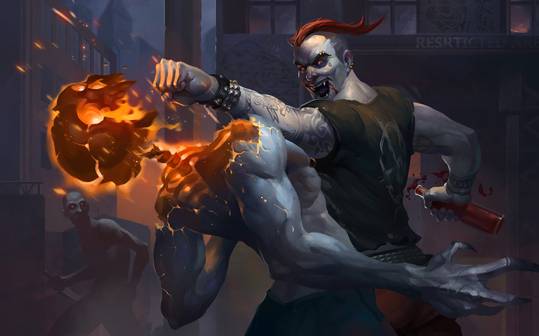 Clan Brujah - Vampire the Masquerade fanart by Alexey Kruglov.