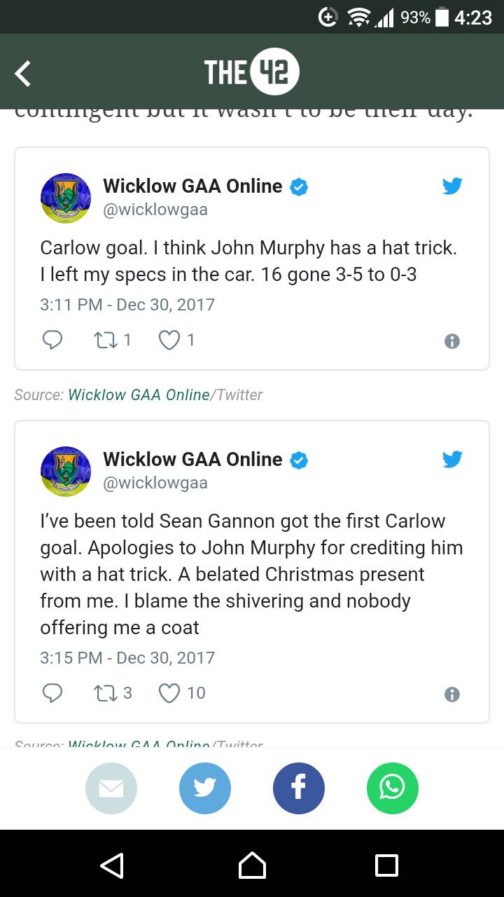 Classic GAA Twitter