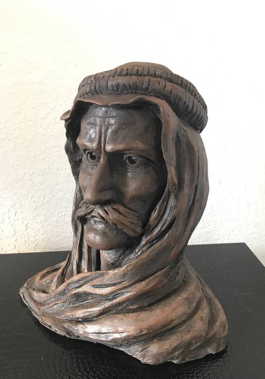 Clay bust of my great grandfather