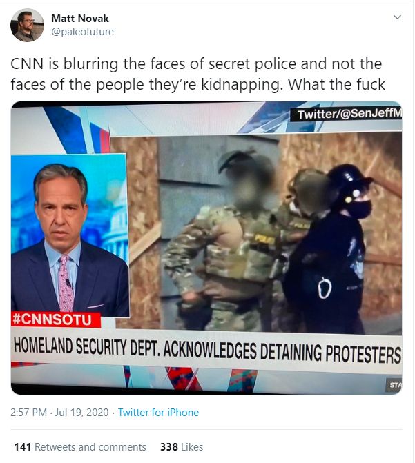 CNN swallowing that boot whole.
