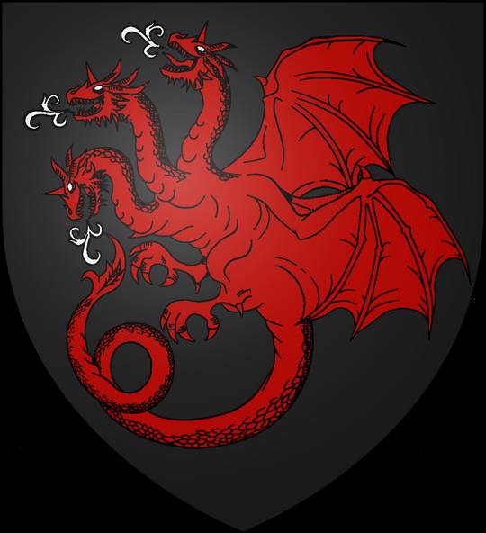 Coat of arms of the House Targaryen