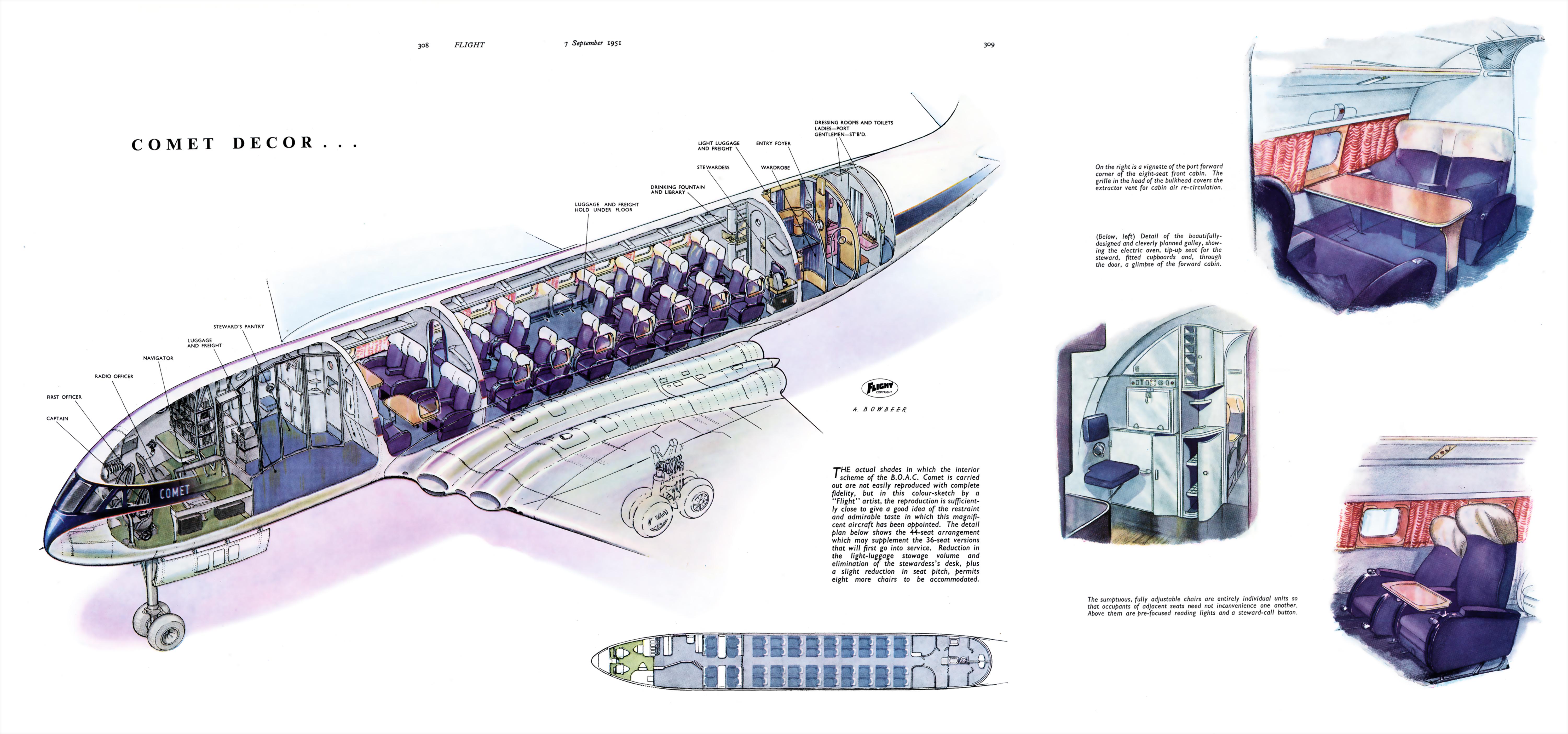 Comet 1 internal view [6000 x 2808]