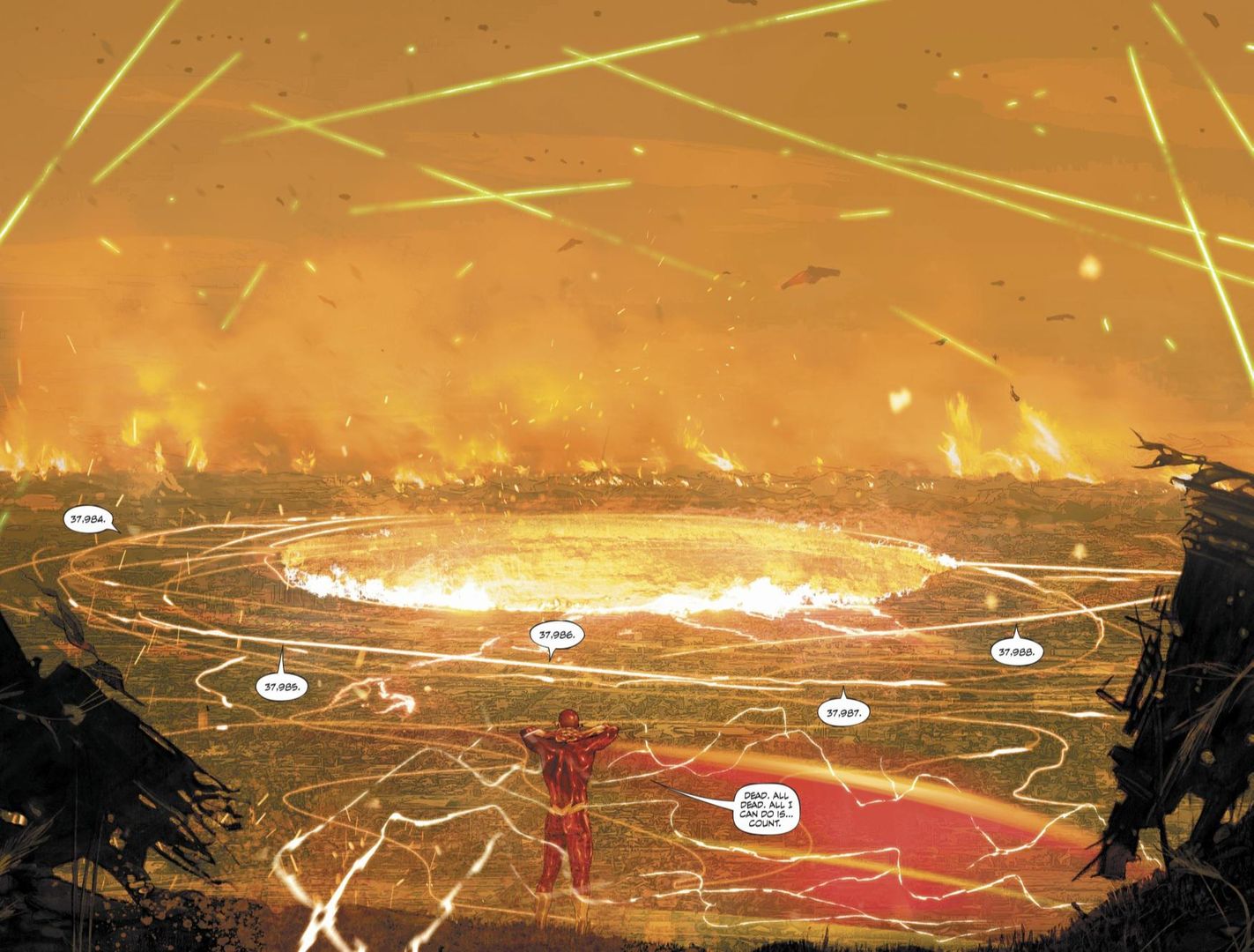 [Comic Excerpt] All I can do is...count (Strange Adventures #8)