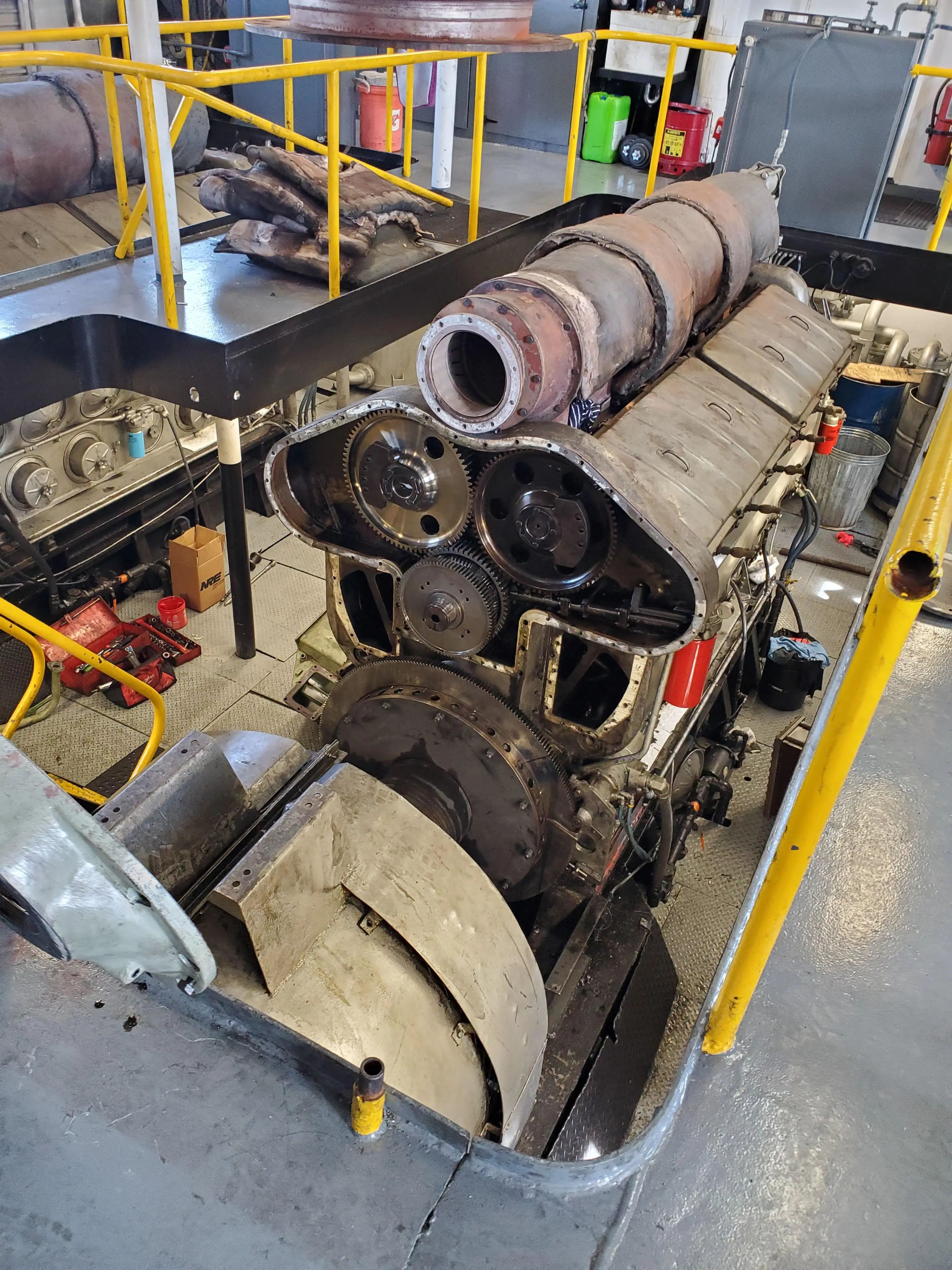 Complete overhaul on all three engines and only 120 hours in this turbo ...