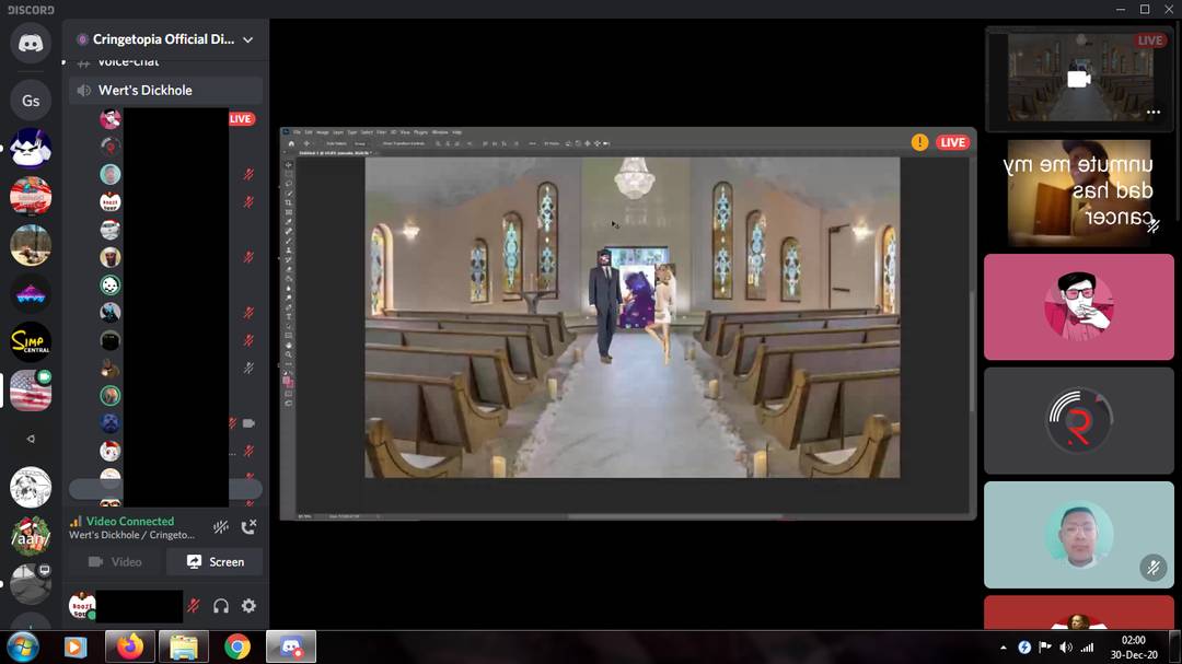 Congratulations to Awaake, Grand Emperor of the Official Cringetopia's Discord Server, marriage! I wish you both a happy and fulfilling marriage!