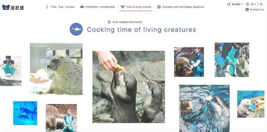 ‘Cooking time of living creatures’ at a Japanese Zoo.