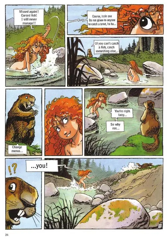 Read Pyrenee Comic Cool Nude-Positive French Comic about Feral Child and Bear: Pyrénée ...