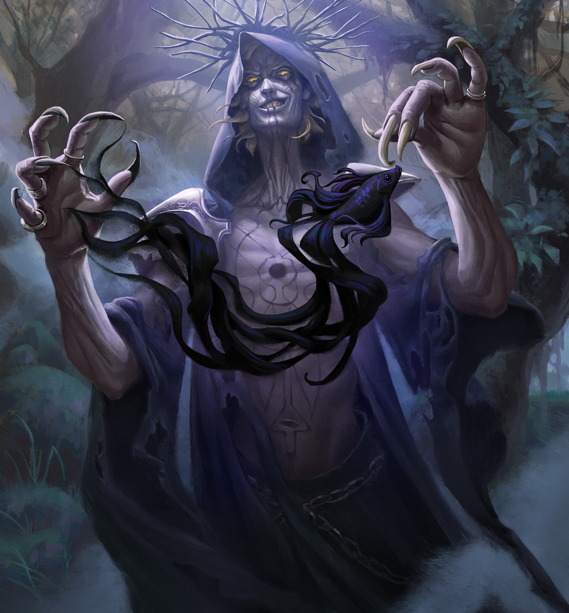 corrupted mage by https: pindurski on @deviantart ... Corrupted Mage by Lorena Pimenta | Scrolller