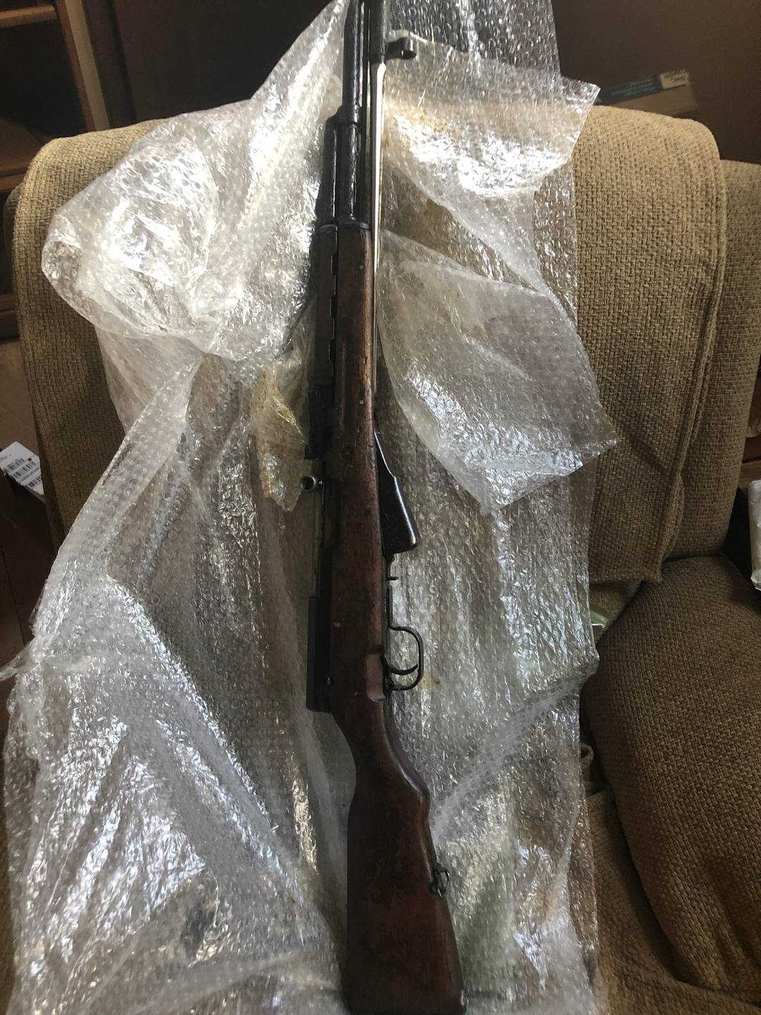 Covered in cosmoline