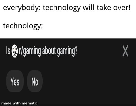 Crappy meme coming right up.