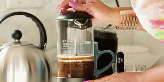 Cream for her coffee.