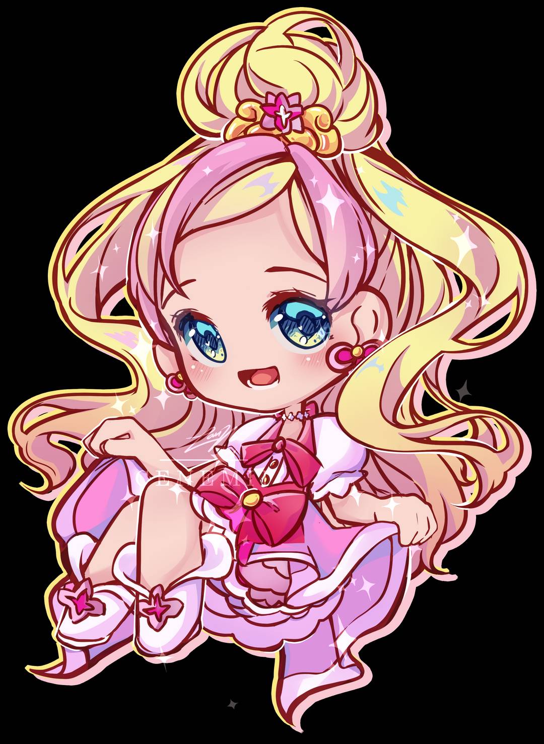 Cure Flora Fanart!