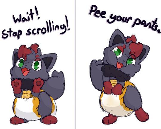 Curesd stop scrolling