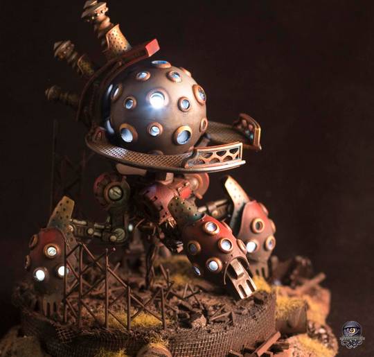 Custom Storm Strider Commission with LEDs