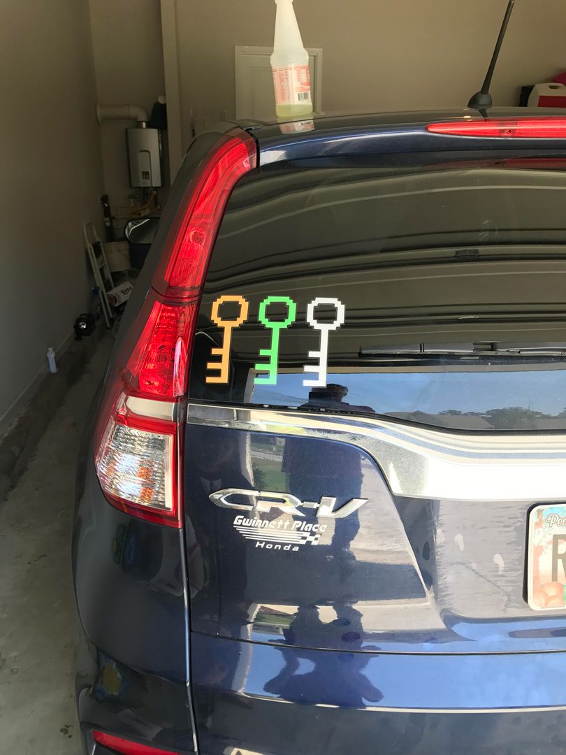 Custom window sticker I made for myself.