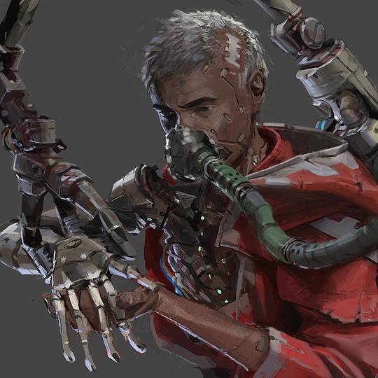 Cybernetic Arm by Phoebe Herring