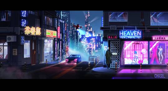 Cyberpunk by Chasel Loo.