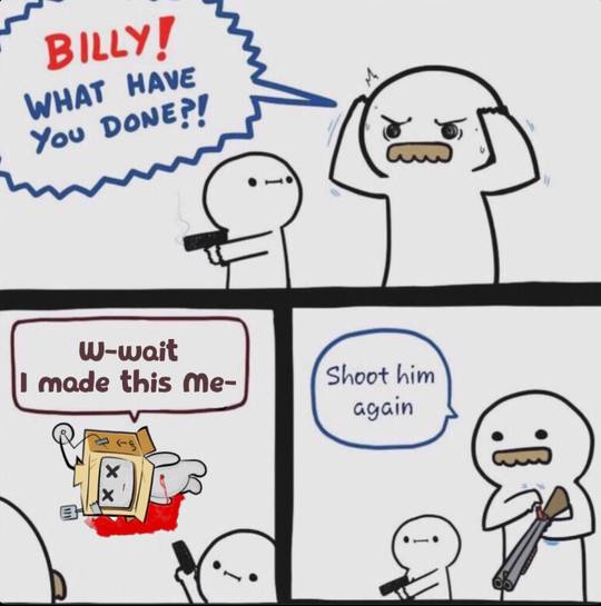 D-don‘t shoot!