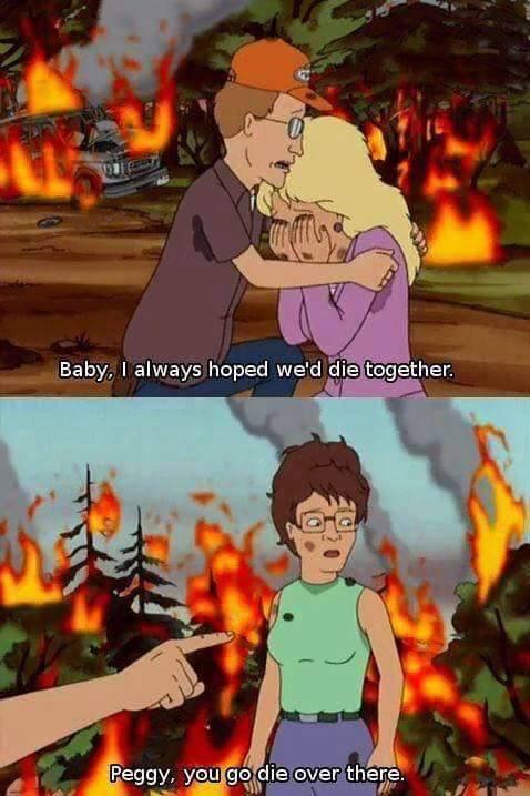 Damn Dale is ruthless