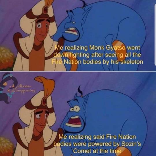 Damn Monk Gyatso was one strong airbender