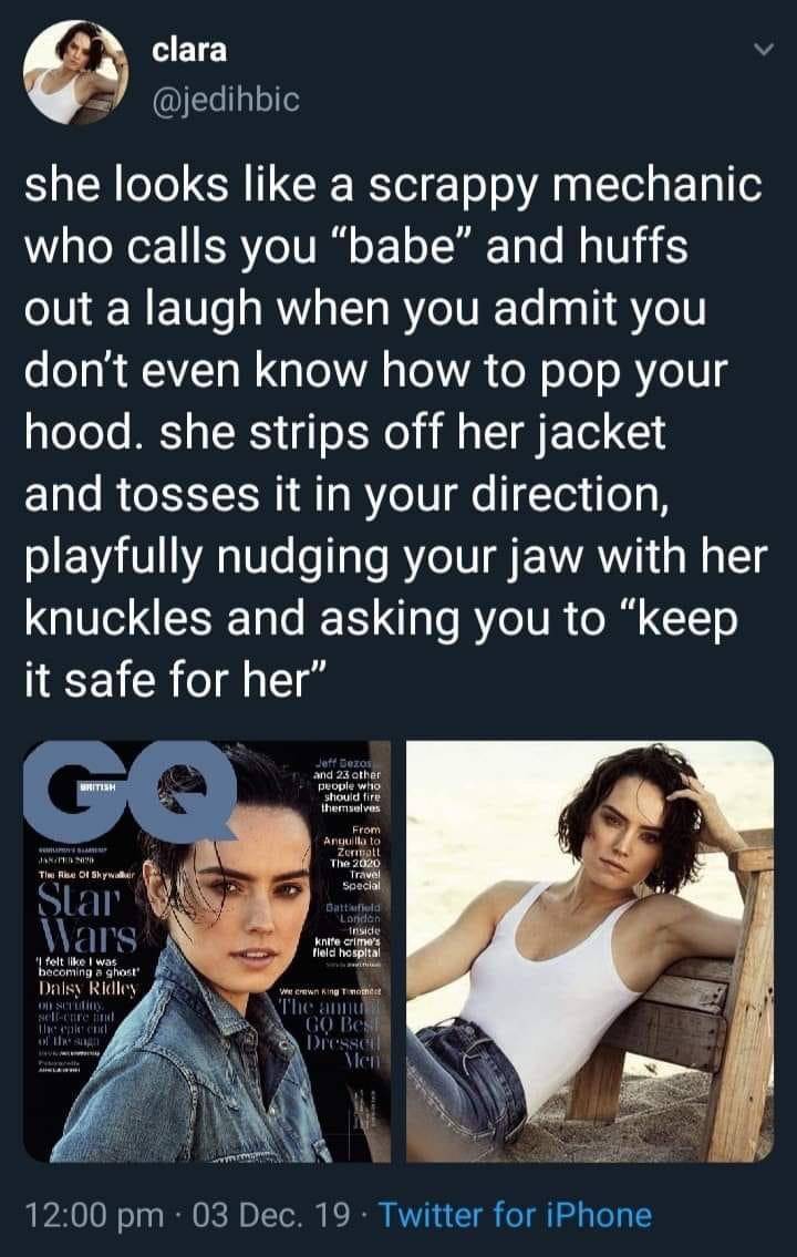 DAMN SHE A HUNK